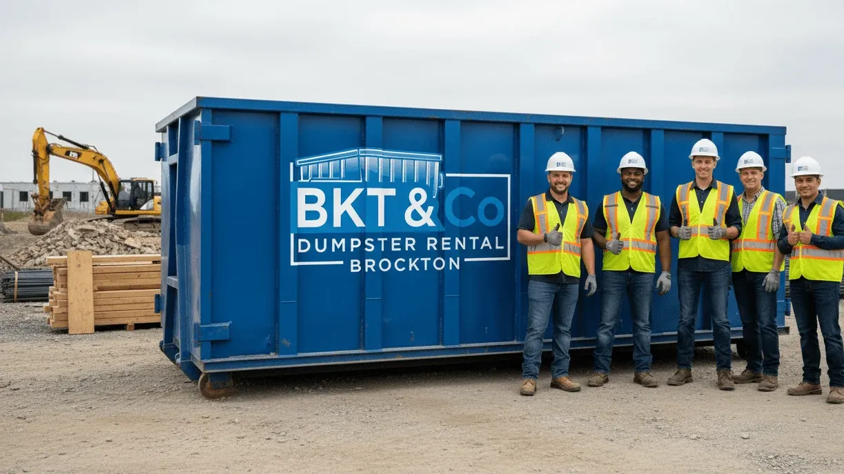 Construction debris disposal in Massachusetts — mixed C and D load bound for a permitted processing facility