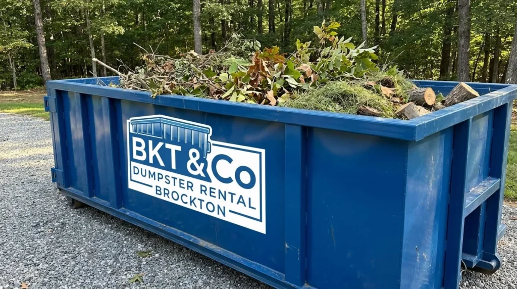 Yard Waste Dumpster Rental Brockton-img